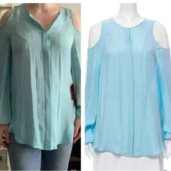 100% Silk Blouse - Picture 2 of 5
